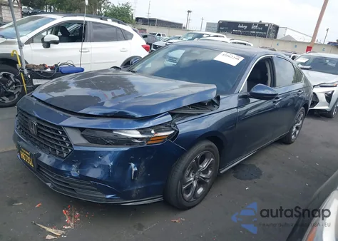 2024 Honda Accord Hybrid Exl from USA, damaged, VIN 1HGCY2F60RA040147